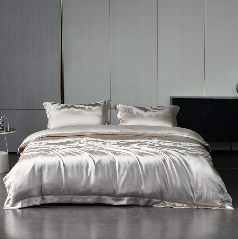 Luxury-100-Cotton-Natural-Organic-4-In-1-Bedding-Set-White-Custom-King-Queen-Size-Duvet-Comforter-Cover-Bed-Sheet-Bedding-Set