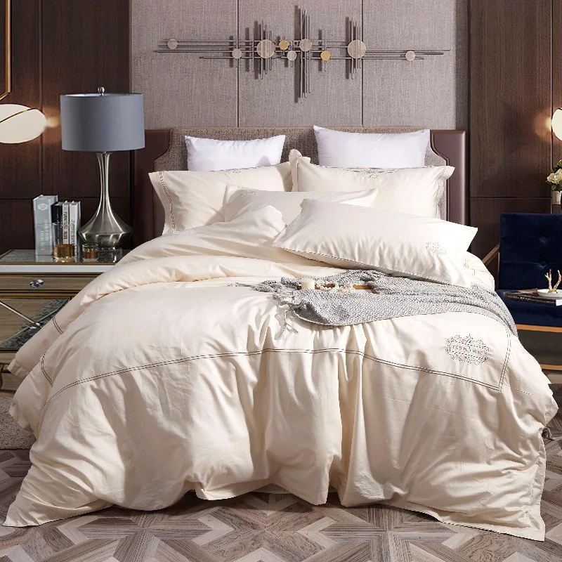 Luxury-100-Pima-Cotton-Five-Star-Hotels-Collection-Duvet-Silk-Fill-Feather-Quilt-with-Polyester-Filling-Comforter