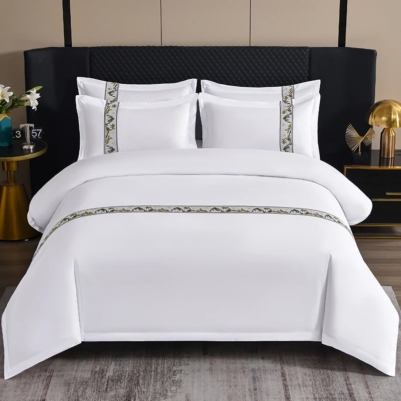 Luxury-100-Polyester-Modern-Printed-Hotel-Home-Bedding-Set-All-season-Solid-Eco-Friendly-Woven-Breathable-Sheet-Pillowcase