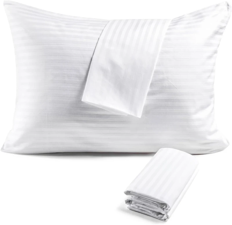 Luxury-300T-Cotton-Pillowcase-with-Hidden-Zipper-Soft-Breathable-Skin-Friendly-Easy-Care-Home-High-End-Hotel-Bedding