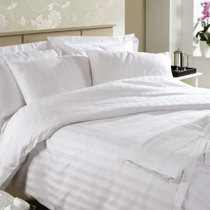 Luxury-5-Star-Hotel-100-Cotton-Bedsheet-Fabric-Stripe-Hotel-Bedding-Set-Bed-Linen