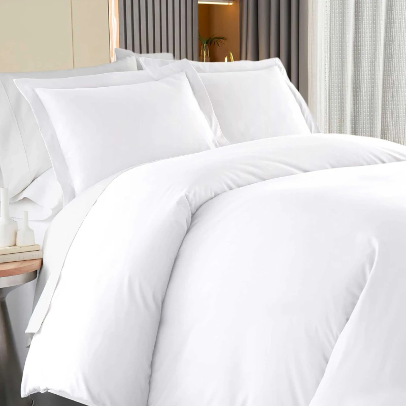 Luxury-5-Star-Hotel-Linen-100-Cotton-T250-Plain-Hotel-Bedding-Set-Custom-Logo-White-Flat-Bed-Sheets-Pillowcase-Duvet-Cover