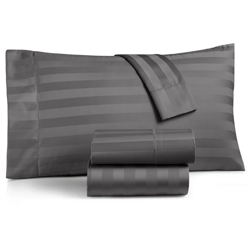 Luxury-Bed-Satin-Stripe-Pillow-Cases-Custom-100-Cotton-Pillow-Cover-Cotton-for-Home-Sheet-Pillowcase-Sets