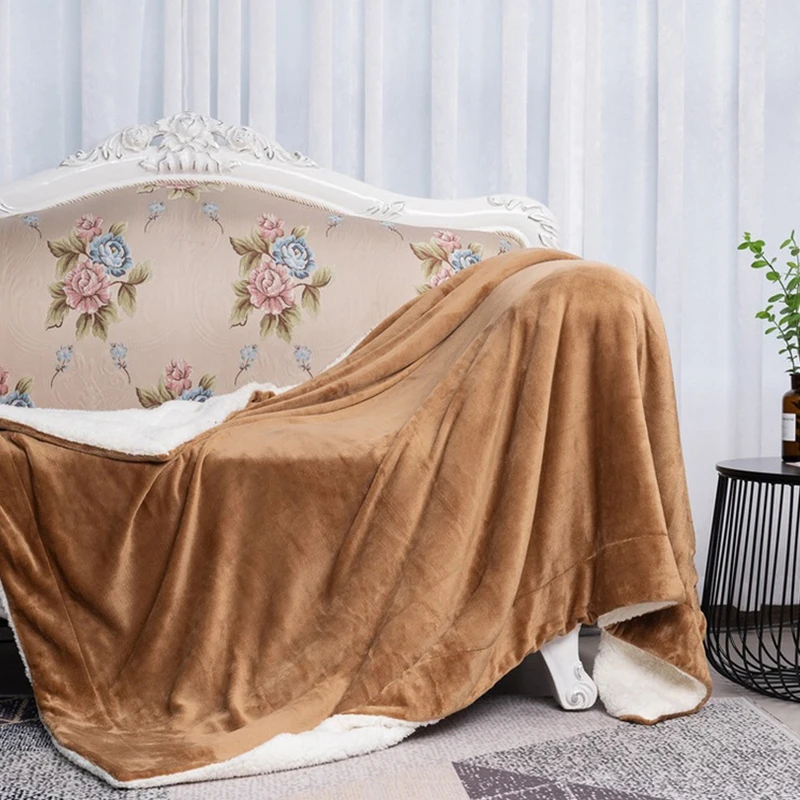 Luxury-Blanket-Thick-Winter-Quilt-Double-Coral-Fleece-Blanket-Design-Striped-Throw-Plush-Sofa-Blanket