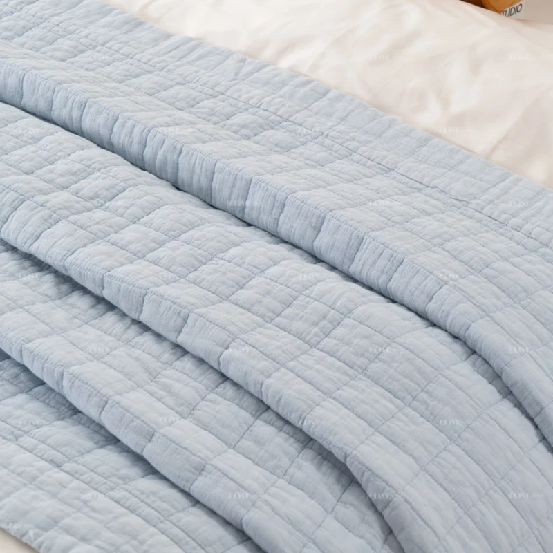Luxury-Blue-Customized-King-Size-Quilt-Bed-Sheet-100-Cotton-Quilted-Cover-Hotel-Quilt-Bedspreads-Blanket