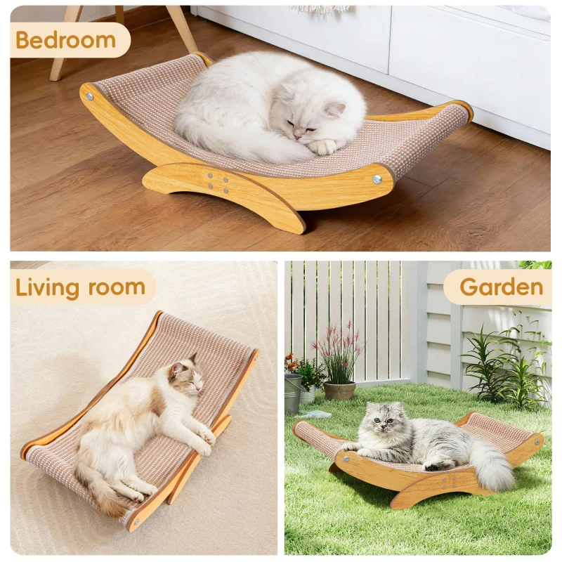 Luxury-Classic-Eco-Friendly-Cat-Scratcher-Bed-Toy-Set-Modern-Style-Wood-Scratching-Board-Christmas-Halloween