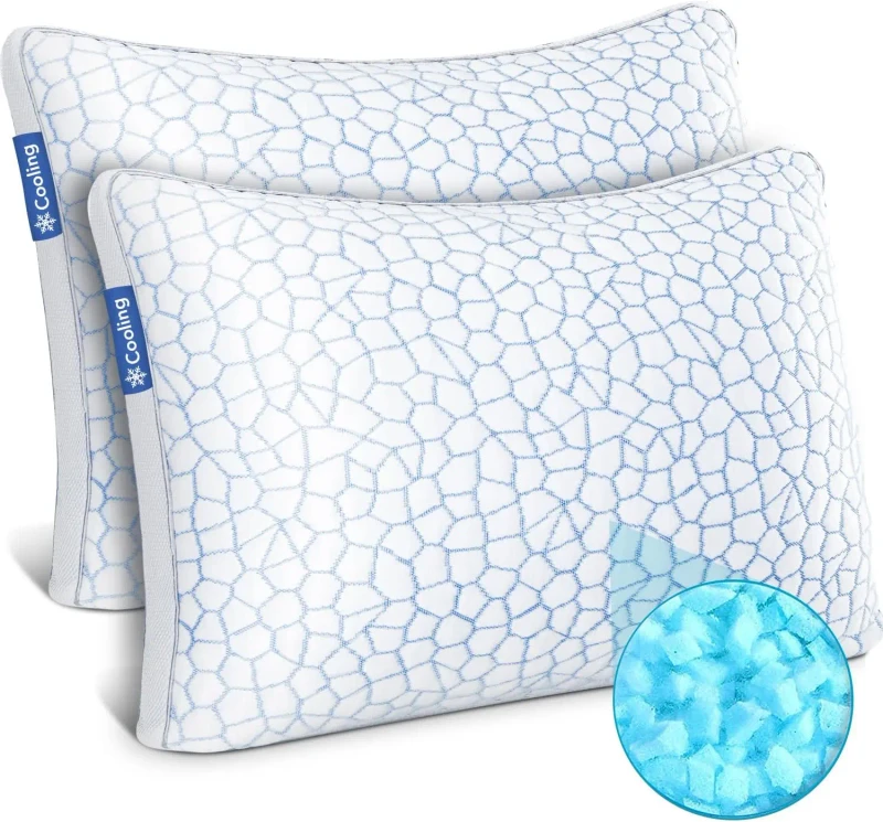 Luxury-Cooling-Memory-Foam-Pillows-2-Pack-Bed-Pillows-Queen-Size-Set-of-2-Adjustable-Gel-Pillows-for-Side-with-Removable-Cover