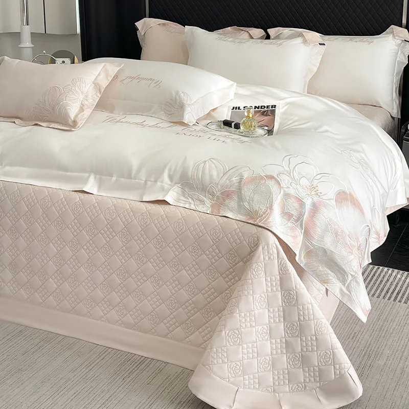 Luxury-Customized-Egyptian-Cotton-400TC-Organic-Eco-Friendly-All-Season-Comforter-Set-Quality-Durable-Breathable-Modern-Bed