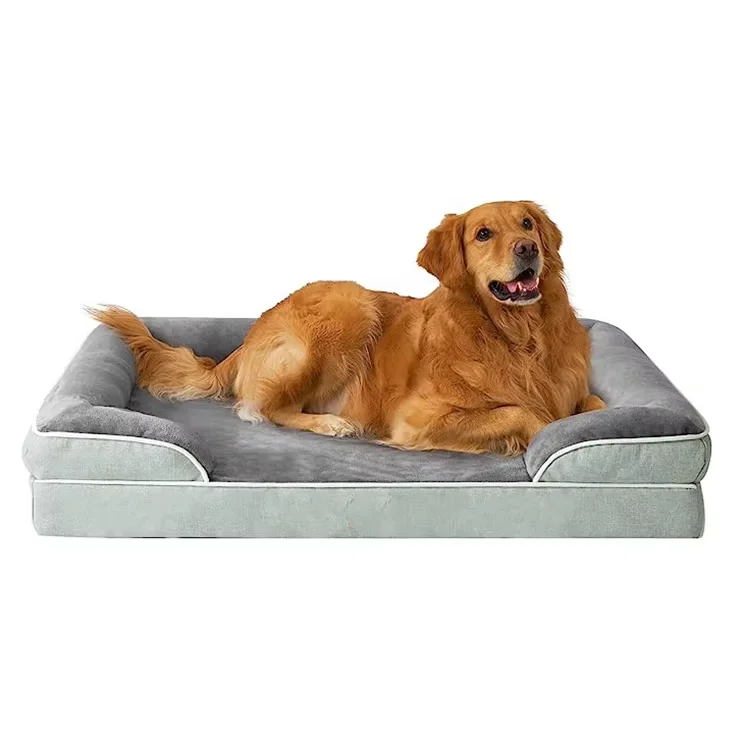 Luxury-Dog-Bed-Waterproof-Fashion-Washable-Orthopedic-Large-Memory-Foam-Dog-Bed-Premium-OEM-ODM
