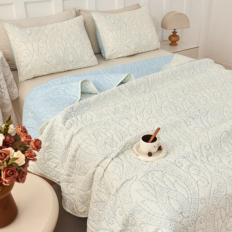 Luxury-Double-Color-Embroidered-Bedspreads-Coverlet-Quilted-Embroidery-Microfiber-100-Polyester-Sets-3pcs-Home-Bedroom-Bedding