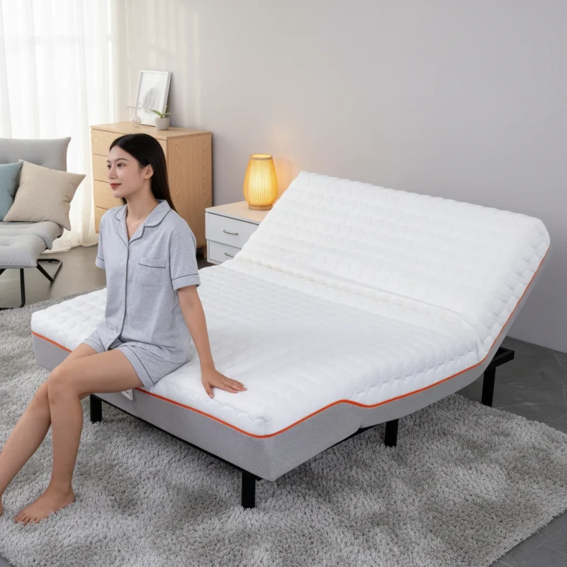 Luxury-Durable-Smart-Electric-Adjustable-Mattress-with-Removable-Cover-Massage-Sleep-Aid-Breathable-for-Hospital-Villa-Bedroom-Use