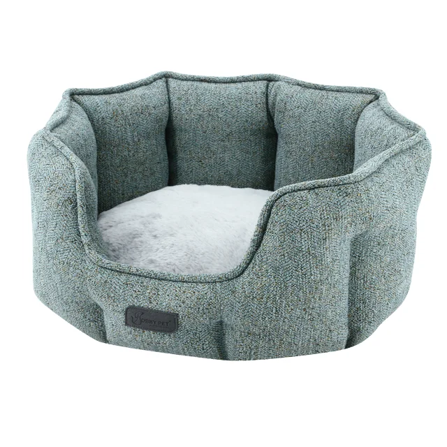 Luxury-Eco-friendly-Polycotton-Breathable-Cat-Bed-Cave-Stylish-Modern-XL-Dog-Cat-Bed-Cartoon-Candy-Colors