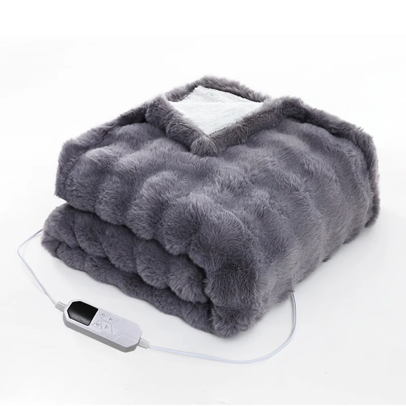 Luxury-Electric-Heated-Blanket-Double-Layer-Faux-Rabbit-Fur-More-Comfortable-and-Washable-Quilted-Blankets-for-Winter
