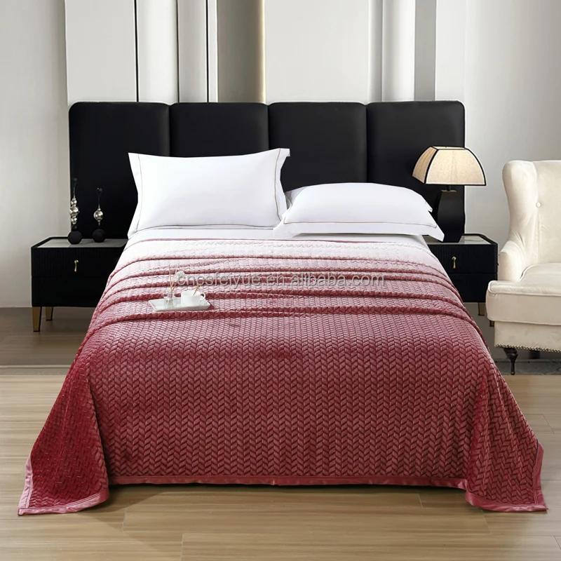 Luxury-European-Christmas-Raschel-Blanket-100-Polyester-Knitted-Solid-Pattern-Warm-Soft-Bed-Cover-for-Chunky-Winter