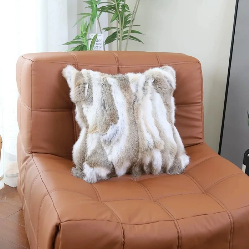 Luxury-Genuine-Rabbit-Fur-Plant-Pattern-Breathable-Eco-Friendly-Throw-Pillows-for-Bedroom-Living-Room-Home-Decor