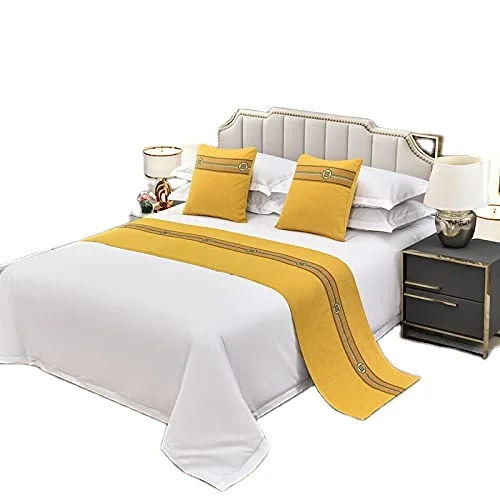 Luxury-High-Quality-Custom-Hotel-Bed-Runner-Set