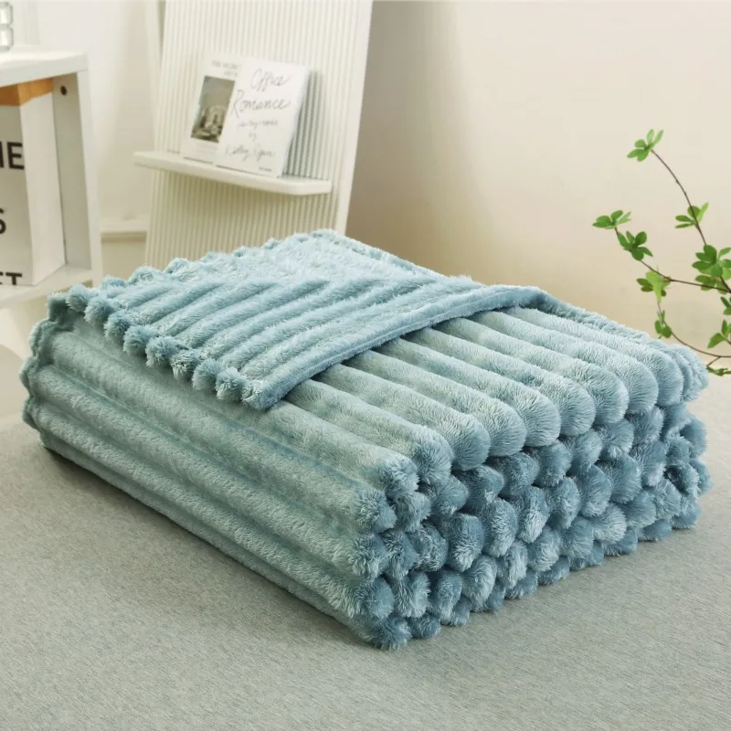 Luxury-High-Quality-Raschel-Throw-Fleece-Blanket-Solid-Soft-Warm-Cozy-for-Winter-for-Sofa-Bed-Flannel-1
