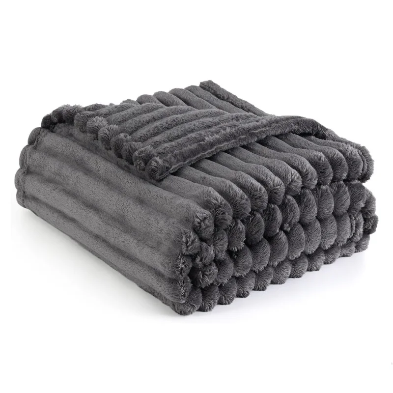 Luxury-High-Quality-Raschel-Throw-Fleece-Blanket-Solid-Soft-Warm-Cozy-for-Winter-for-Sofa-Bed-Flannel