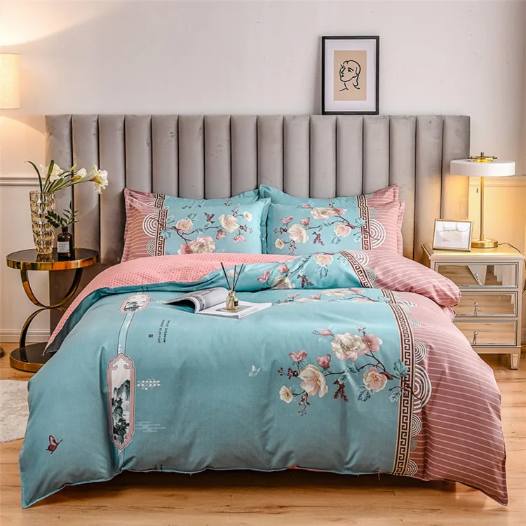 Luxury-Home-Use-Modern-4-Piece-Bedding-Set-Cartoon-Eco-friendly-Bed-Sheets-Pillowcases-Duvet-Cover-High-End
