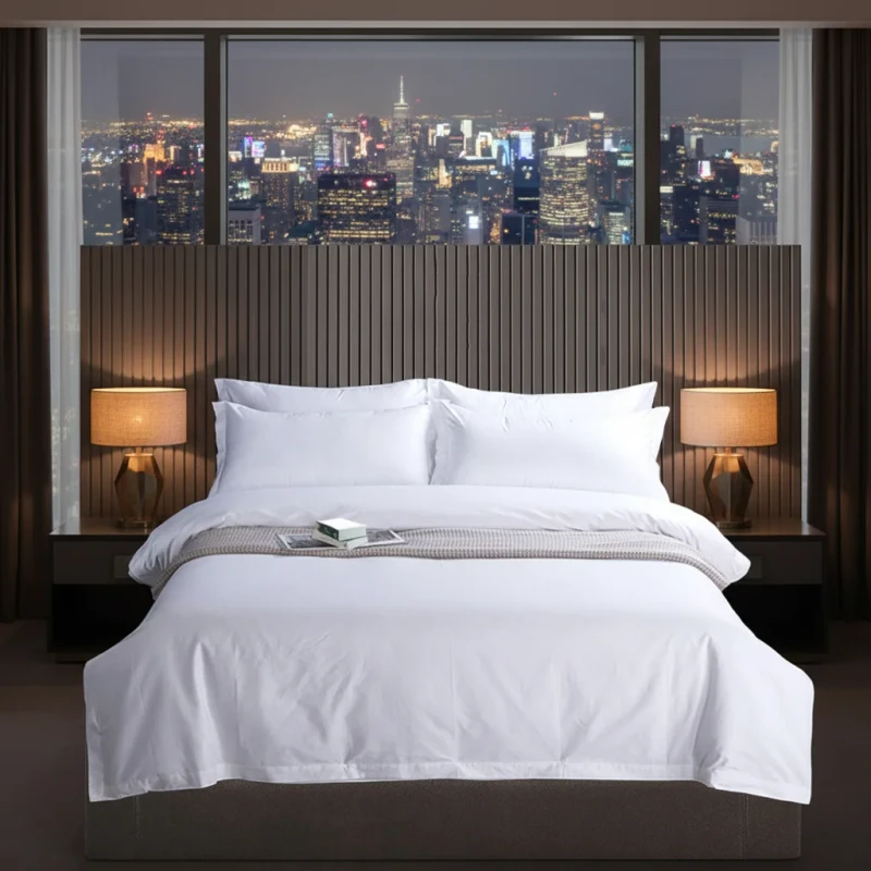 Luxury-Hotel-Bedding-Set-100-Egyptian-Cotton-300TC-King-Size-4-Piece-Eco-Friendly-Bed-Sheets