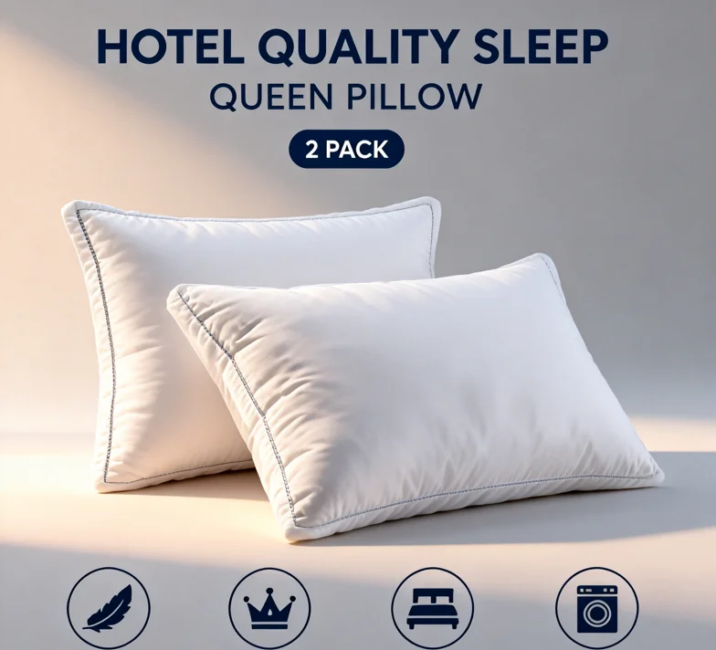 Luxury-Hotel-Collection-Queen-Size-Thickened-Down-Alternative-Pillow-Soft-Polyester-Fiber-Filled-Bed-Pillow-Insert