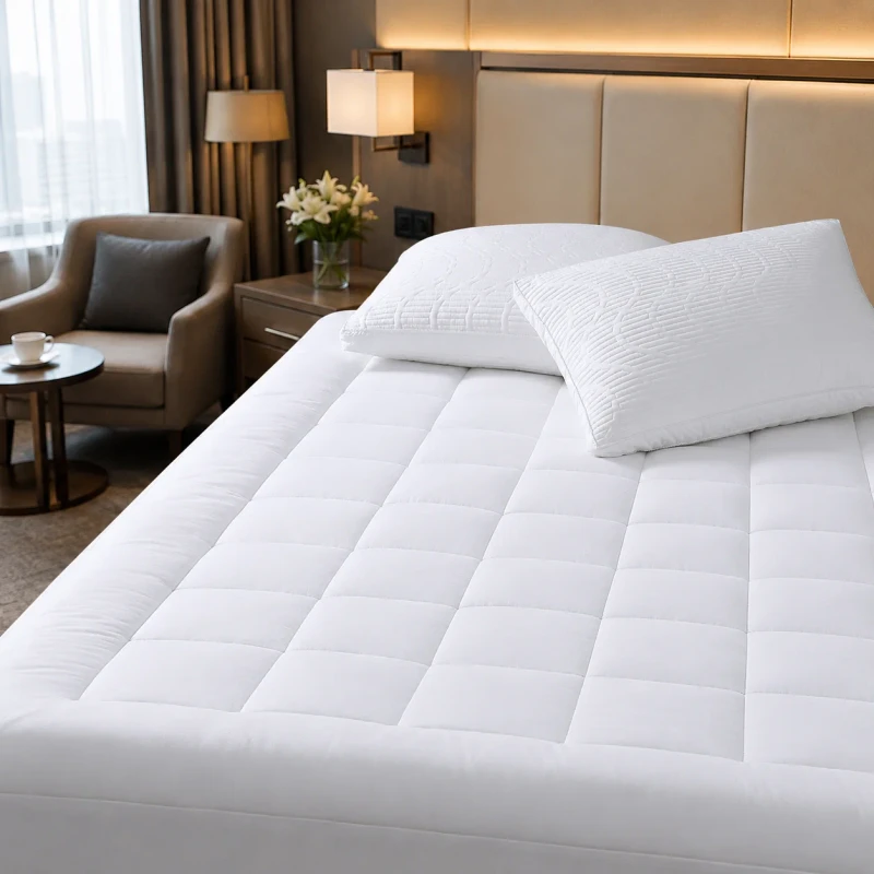 Luxury-Hotel-Quilted-Mattress-Pad-Soft-Breathable-Mattress-Topper-With-Deep-Pocket-Mattress-Protector