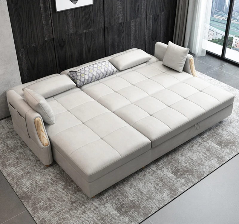 Luxury-L-Shape-Sleeper-Fabric-2-3-Seater-Folding-Couch-Sofa-Bed