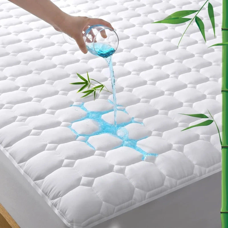 Luxury-Machine-Washable-Quilted-Waterproof-Comfortable-Different-Size-Proof-Bed-Bug-Mattress-Cover-Mattress-Protector