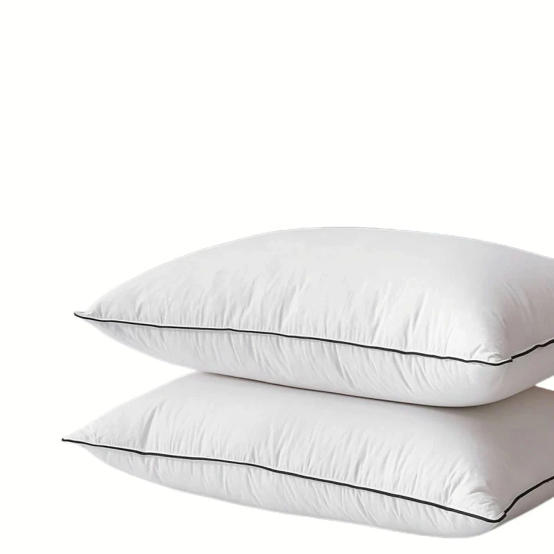 Luxury-Medium-Density-600-Fill-Power-Goose-Down-Feather-Pillow-Insert-with-Soft-Cotton-Fabric