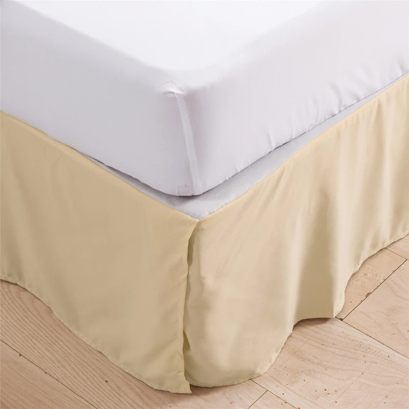 Luxury-Microfiber-Bed-Skirt-Solid-Colors-Super-Soft-Bedspread
