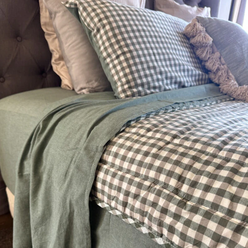 Luxury-Modern-Caravan-Bedding-Set-Cotton-Linen-Fitted-Bed-Sheet-Soft-Short-Cooling-Breathable-Secure-Fit-Deep-Pocket-RV