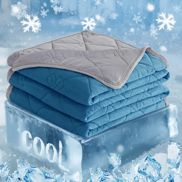 Luxury-Modern-Customizable-Summer-Cooling-Quilted-Woven-100-Polyester-Bed-Blanket-High-Quality-Home-Use-Comfortable-Sleep