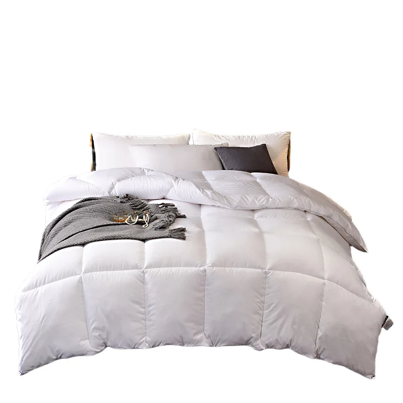 Luxury-Organic-Twin-4-Piece-Comforter-Set-with-Polyester-Filling-Simple-Design-for-Home-Hotel-Use-Teal-Color