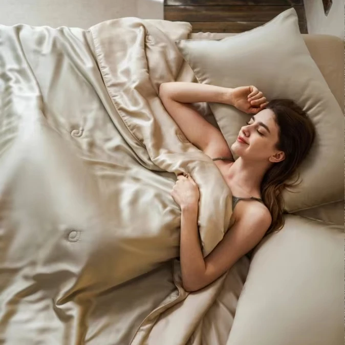 Luxury-Printed-Skin-Friendly-Eco-Friendly-120S-Double-Stranded-Summer-Ice-Quilt-for-Home-Hotel-Use