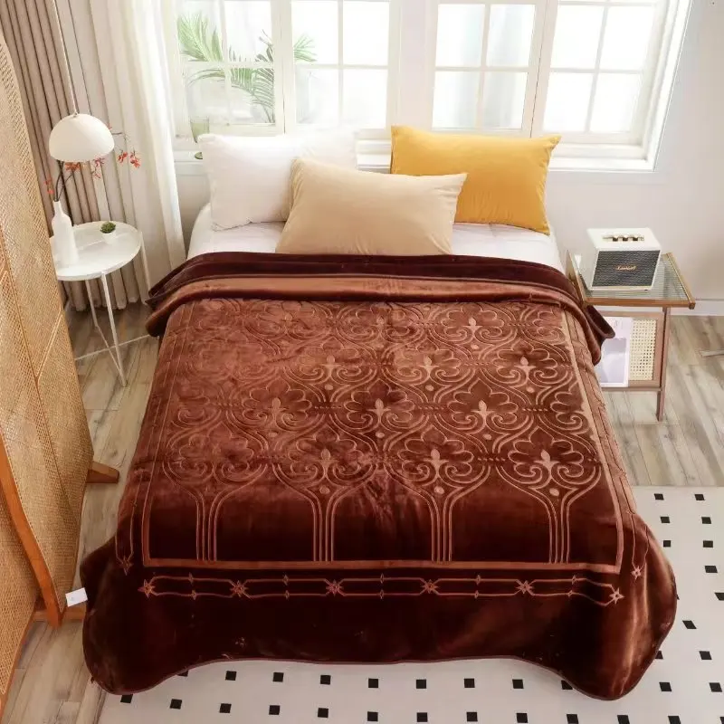 Luxury-Quality-Double-Layer-Blanket-200-240-Spring-Winter-Bed-Blanket