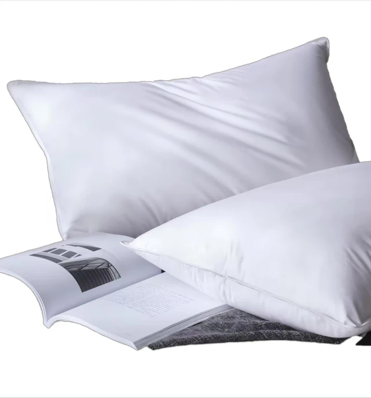 Luxury-Queen-Size-Goose-Down-Pillow-Insert-Organic-Feather-Fill-for-Sleeping-Hotel-Grade