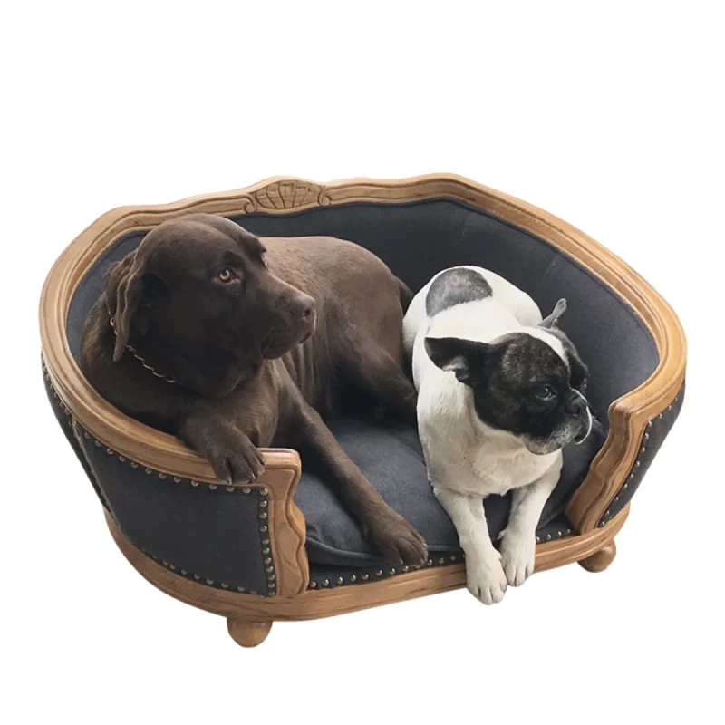 Luxury-Retro-Pet-Furniture-Soft-Pet-Bed-Linen-Cat-Dog-Sofa-With-Wood-Frame