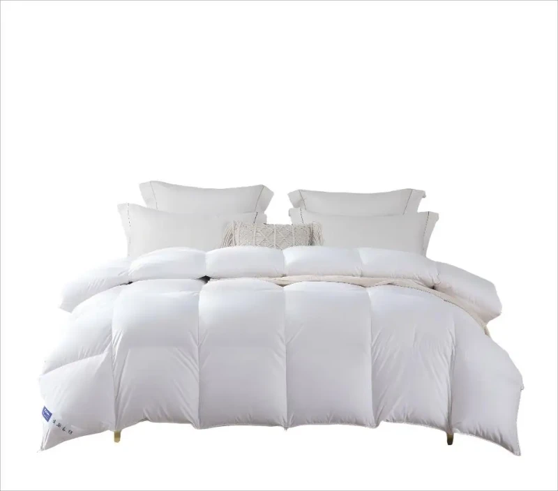 Luxury-Twin-Down-Comforter-with-100-Cotton-Cover-Ultra-Soft-Warm-Breathable-Goose-Duck-Down-Filling