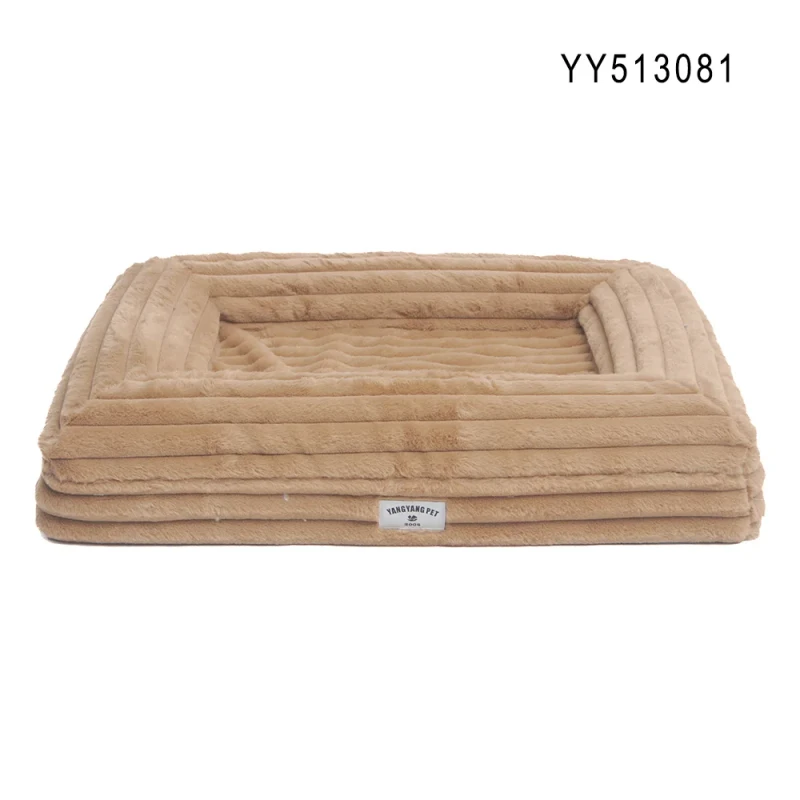 Luxury-Velvet-Comfortable-Dog-Bed-Removable-Washable-Cover-Solid-Cartoon-Design-pp-Fiber-All-Seasons-Pet-Accessory