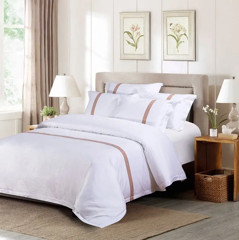 Luxury-White-Cotton-Hotel-Hospital-Bed-Linen-Set-Double-Size-Duvet-Cover-Pillowcase-Includes-Flat-Fitted-Sheets-Packed-Bag
