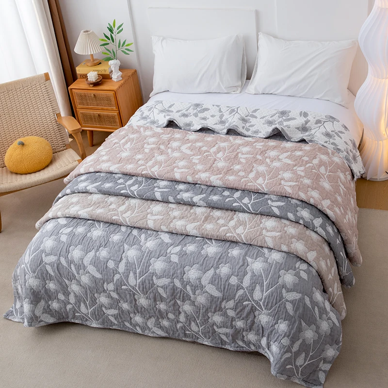 Luxury-Woven-King-Size-Bed-Towel-Blanket-Cotton-Polyester-Soft-Custom-Pattern-Four-Seasons-Home-Use-for-High-end-Club-Rest-Area