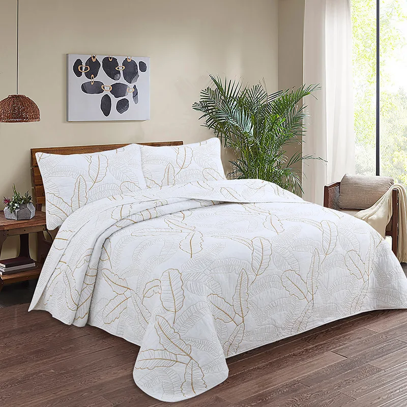 Luxury-and-Embroidery-Coverlet-Set-Queen-Size-Quilted-Bedspread-with-2-Pillowcases