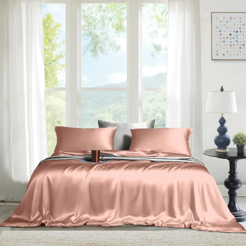 Lyocell-Bedding-Set-Cooling-Silky-Duvet-Cover-Sheet-Pillowcase-for-Home-Hotel