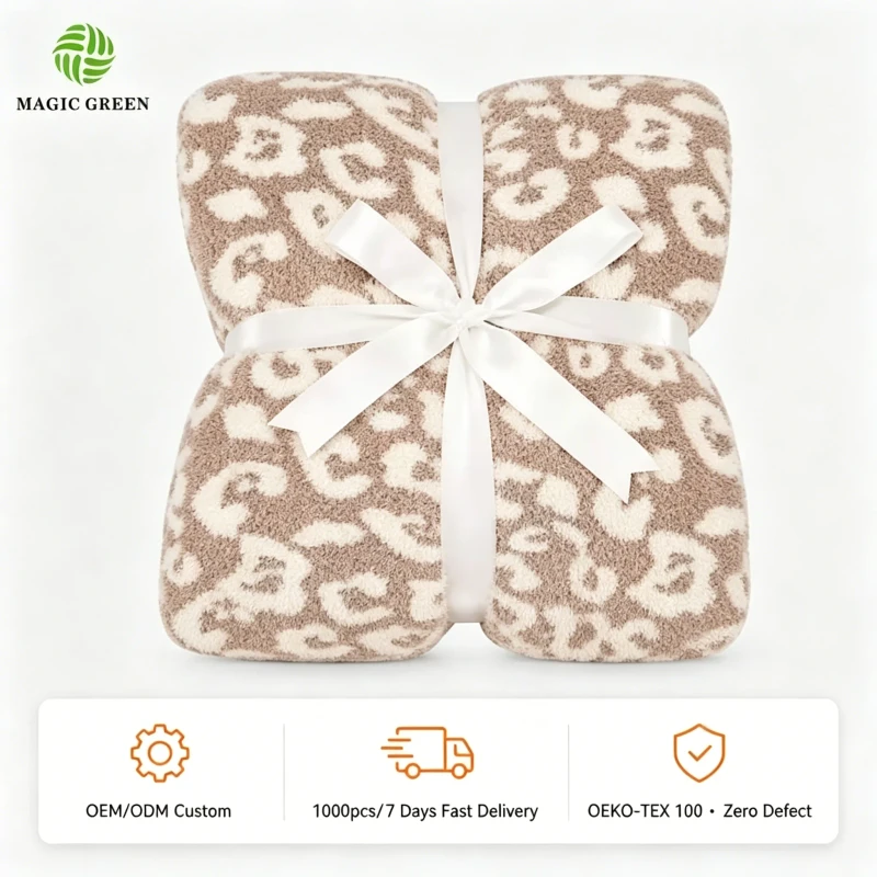 MagIc-Green-Zero-Defect-Ultra-Soft-Polyester-Zebra-Star-Leopard-Knit-Micro-Feather-Microfiber-Fabric-Cozy-Winter-Blanket