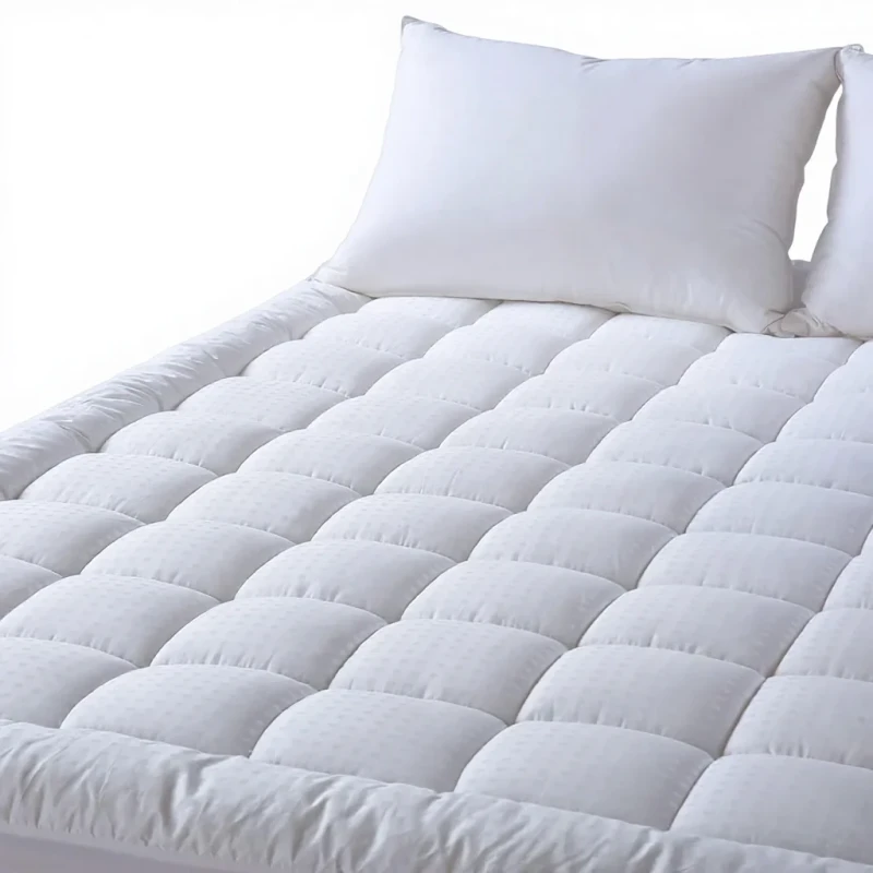 Mahjong-Mat-King-Size-Pillow-Top-Mattress-Pad-Cover-Quilted-Fitted-Protector-Cotton-8-21-Deep-Pocket-Cooling-Topper
