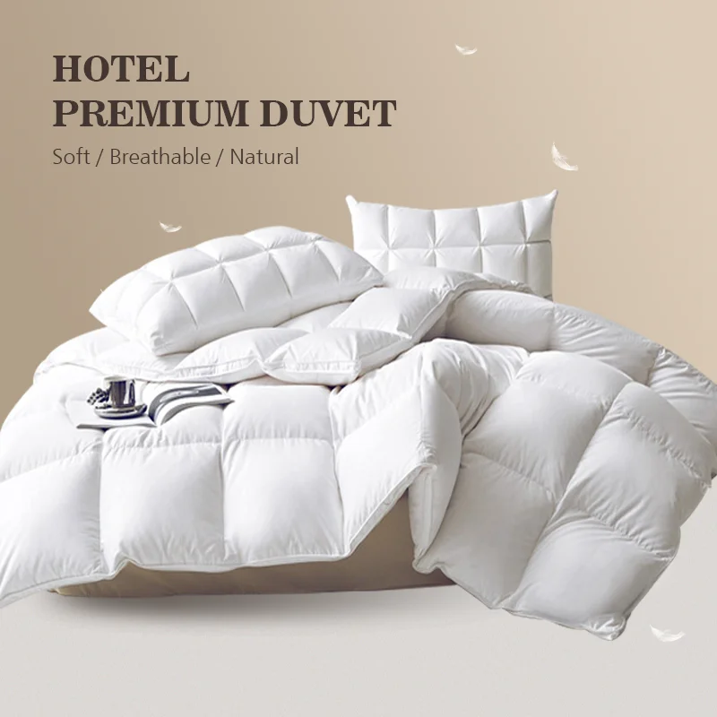 Manufacturer-Custom-White-Washed-Goose-Duck-Feather-Down-Duvet-Filled-Bedding-Comforter-Duvets