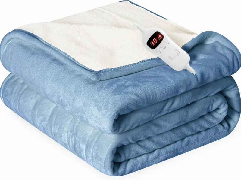 Manufacturer-Flannel-Fleece-Electric-Heating-Blanket-Throw-Machine-Washable-10-Heating-Levels-Winter-Fast-Heating
