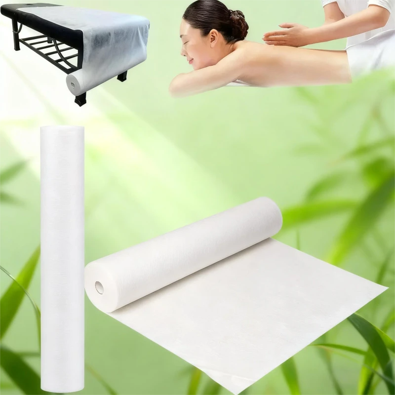 Manufacturer-Waterproof-Disposable-Bed-Sheet-Large-Bedding-Roll-Disposable-Bed-Sheet-Roll