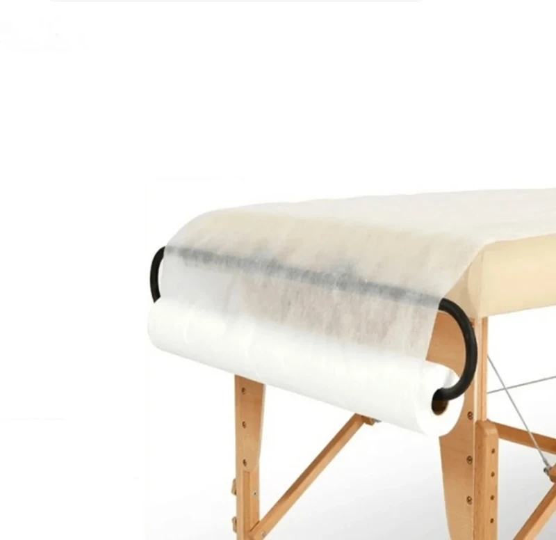 Manufacturers-Customized-Disposable-Non-woven-PPPE-Hygienic-Waterproof-Oil-proof-Bed-Sheet-Roll-for-Hospital-Beauty-Salon-Use