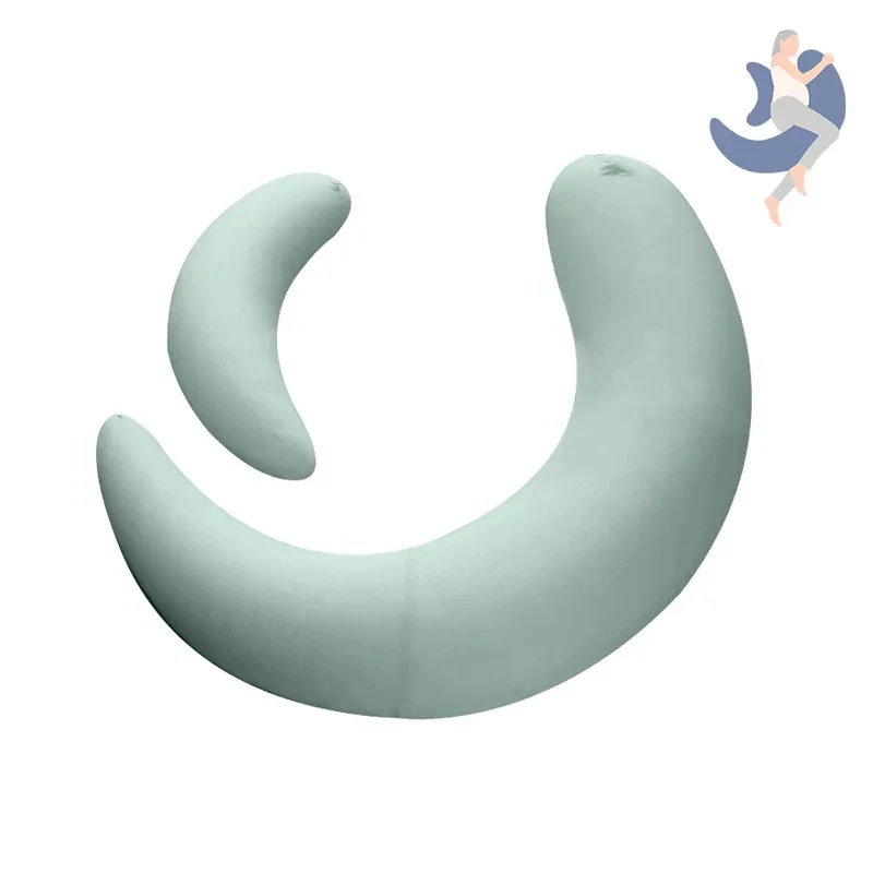 Maternity-C-Shape-Memory-Foam-Body-Pillow-with-Massage-Feature-for-Abdominal-Support-During-Pregnancy-Anti-Snore-Anti-Static